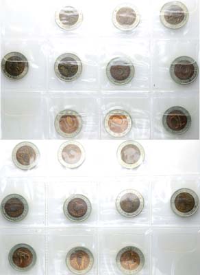 Лот №1414, Сборный лот из 10 монет серии 
