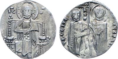 Лот №152,  Сербия. Королевство. Король Штефан Урош II Милутин. Грош 1282-1321 гг.