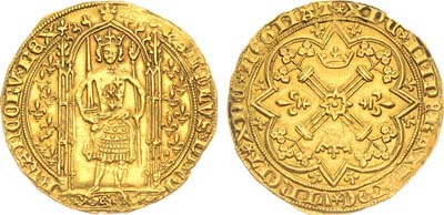 Лот №161,  Франция. Королевство. Король Карл V Мудрый. 