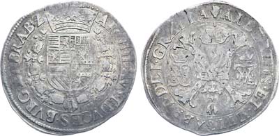 Лот №262,  Испанские Нидерланды. Брабант. Король Альберт и Елизавета Испанские. Патагон 1612-1622 гг.