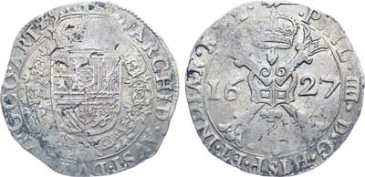 Лот №263,  Испанские Нидерланды. Брабант. Король Филипп IV Испанский. Патагон 1627 года.