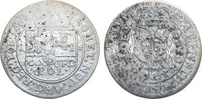 Лот №301,  Речь Посполитая. Король польский и великий князь литовский Ян II Казимир. Гульден (30 грошей, 1/3 талера) 1663 года.