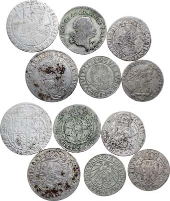 Лот №319,  Сборный лот из 6 монет.