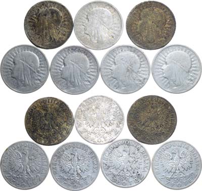 Лот №321,  Польша. Вторая республика. Сборный лот из 7 монет.