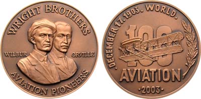 Лот №374,  США. Медаль 2003 года. Серия 