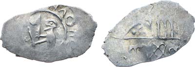 Лот №467,  Великое княжество Суздальско-Нижегородское, Великий князь Даниил Борисович. Денга 1370-1429 гг..