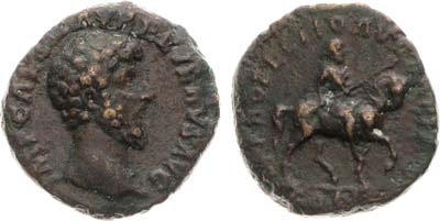 Лот №48,  Римская империя. Император Луций Вер. Дупондий 162-163 гг.