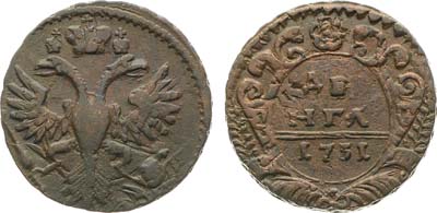 Лот №545, Денга 1731 года.