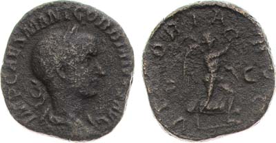 Лот №56,  Римская империя. Император Гордиан III. Сестерций 238-239 гг.
