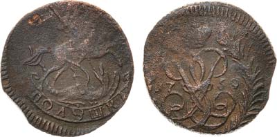 Лот №592, Полушка 1759 года.