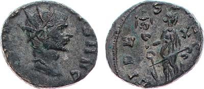 Лот №60,  Римская империя. Антониниан. III век.