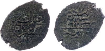 Лот №645,  Крымское ханство. Хан Шахин-Гирей. 3-й год правления. Кара-Бешлык (акче).