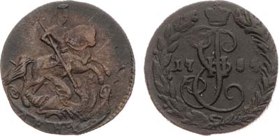 Лот №654, Денга 1784 года. КМ.