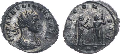 Лот №66,  Римская империя. Император Аврелиан. Антониниан 272 года.