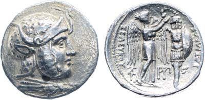 Лот №83,  Государство Селевкидов. Царь Селевк I Никатор. Тетрадрахма 305-295 гг. до н.э.