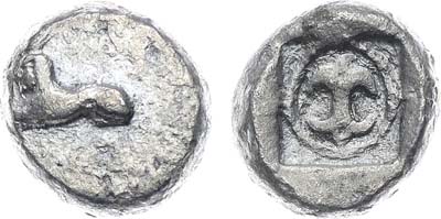 Лот №87,  Финикия. 1/4 статера 450-410 гг. до н.э.