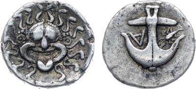 Лот №8,  Древняя Греция. Фракия. Драхма V-IV вв. до н.э.