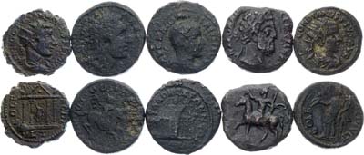 Лот №91,  Сборный лот из 5 монет античных монет.