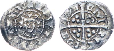 Лот №96,  Англия. Королевство. Король Эдуард I Длинноногий. Фартинг 1272-1307 гг.