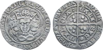 Лот №97,  Англия. Королевство. Король Генрих VI. Первое правление. Гроут 1430-1431 гг.