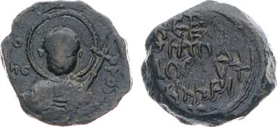 Лот №98,  Княжество Антиохия. Князь Танкред Тарентский. Фоллис 1104-1112 гг.