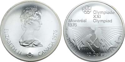 Лот №151,  Канада. 10 долларов 1976 года. Серия 