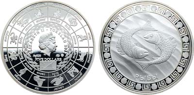 Лот №310,  Токелау. 5 долларов 2012 года. Серия 