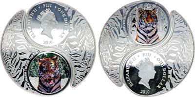 Лот №315,  Фиджи. Комплект из 2 монет 2010 года. Серия 