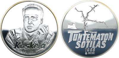 Лот №324,  Финляндия. Медаль 2000-2020 годов. Кинофильм 