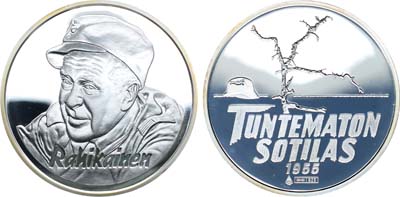 Лот №326,  Финляндия. Медаль 2000-2020 годов. Кинофильм 