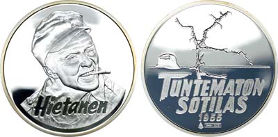 Лот №329,  Финляндия. Медаль 2000-2020 годов. Кинофильм 