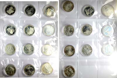 Лот №382, Сборный лот из 22 монет серии 