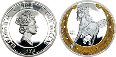 Лот №524, 1 доллар 2014 года. Ниуэ. 1 доллар 2014 года. Серия 
