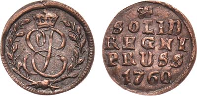 Лот №290, Солид 1760 года.
