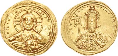 Лот №38,  Византийская империя. Император Константин VIII. Гистаменон. 1025-1028 гг..