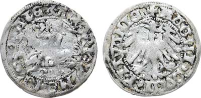 Лот №104,  Великое Княжество Литовское. Король польский и великий князь литовский Александр I Ягелоннчик. Полугрош 1501-1506 года.