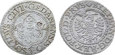 Лот №138,  Речь Посполитая. Король польский и великий князь литовский Стефан Баторий. Солид 1579 года.