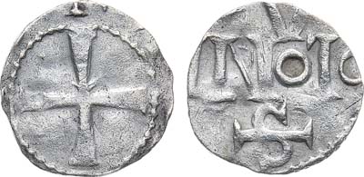 Лот №145,  Священная Римская Империя. Император Оттон III. Денарий 983-1002 гг.