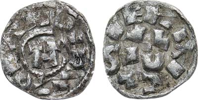 Лот №146,  Священная Римская империя. Итальянское королевство. Денье 1039-1125 гг.