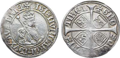 Лот №147,  Священная Римская империя. Австрия. Герцог Сигизмунд Тирольский. 6 крейцеров 1477-1496 гг.