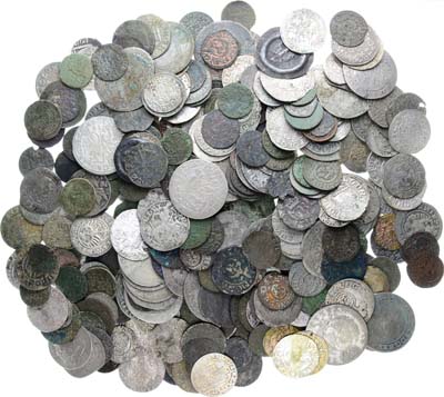 Лот №158,  Сборный лот из 347 средневековых монет.