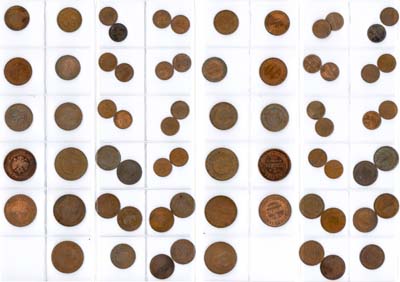 Лот №1710, Сборный лот из 34 монет.