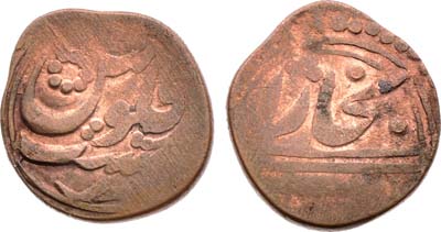 Лот №1714, 8 пул 1917 года. Бухарское ханство под протекторатом Российской Империи. Сейид Алим-хан (1335 г.х.).