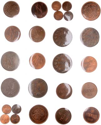 Лот №1721, Сборный лот из 13 монет.