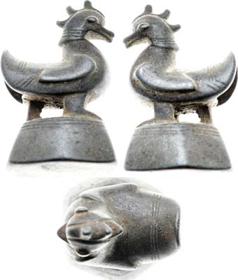 Лот №188,  Бирманское королевство. XIX-XX вв. Опиумные деньги-гирьки. Птица Каравей..