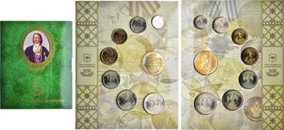 Лот №2151, Годовой набор монет 2009 года. 285 лет Санкт-Петербургскому монетному двору ГОЗНАКА. (Немагнитный).