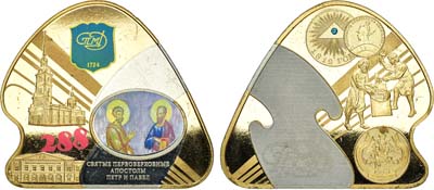 Лот №2168, Жетон 2012 года. 288 лет Санкт-Петербургскому монетному двору.