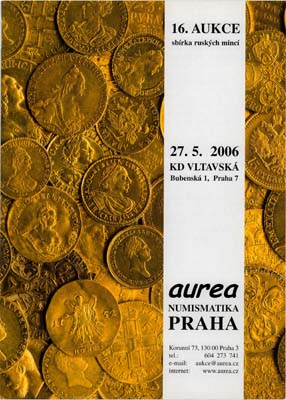 Лот №2288,  Aurea Numismatika Praha. Каталог аукцион 16.