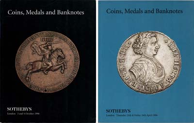 Лот №2323,  Sotheby's. Лот из 2 аукционных каталогов 1996 года. Коллекция Вилли Фукса.