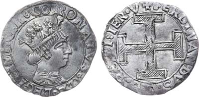 Лот №342,  Италия. Королевство Неаполь. Король Фердинанд I Арагонский. Коронато 1458-1494 гг.